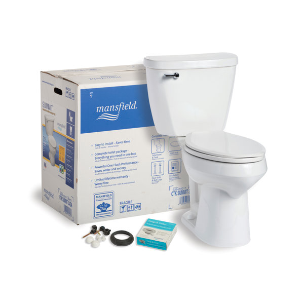 Mansfield Plumbing Products Summit CTK SmartHeight 1.6 GPF Elongated